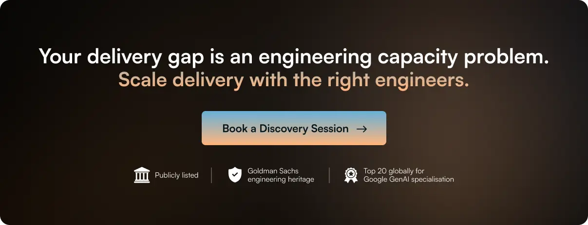 Call-to-action banner encouraging businesses to scale engineering delivery with the right talent.